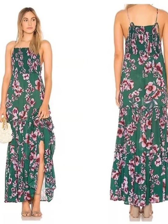 Free People Dresses & Skirts - Free People Garden Party Maxi Dress - Green